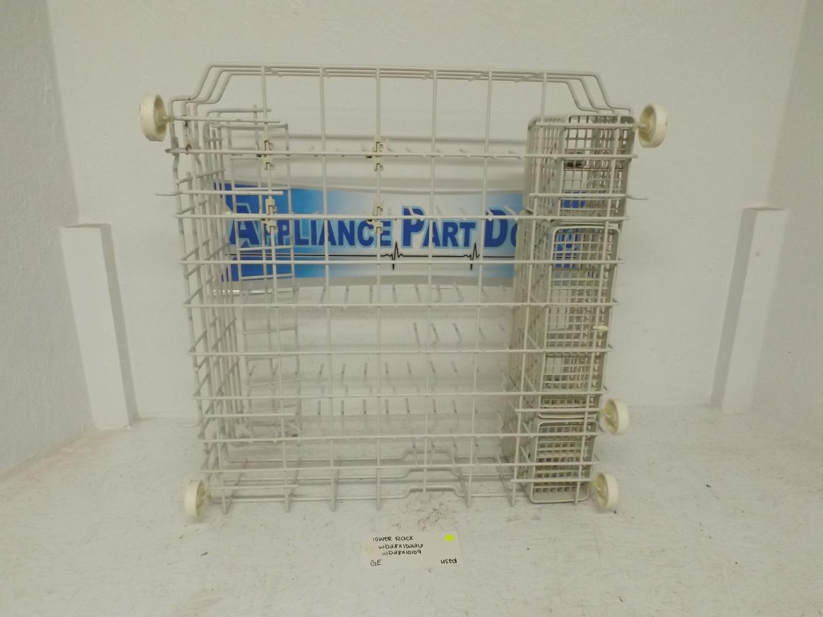 GE Dishwasher WD28X10226 WD28X10109 Lower Rack Used GE Dishwasher WD28X10226 WD28X10109 Lower Rack Used